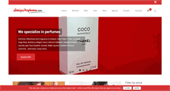 Desktop Screenshot of daisyperfumes.com